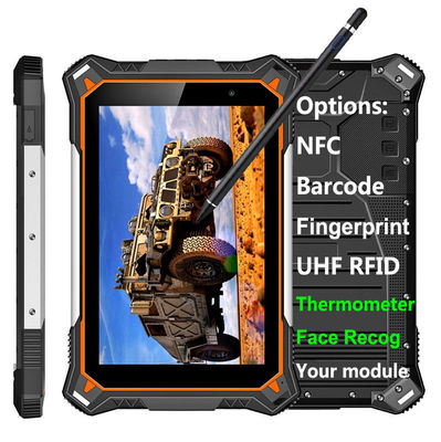 Octa Core Android Rugged Tablet Pc 8 Inch Large Battery 4G LTE NFC IP68 Mini Computer