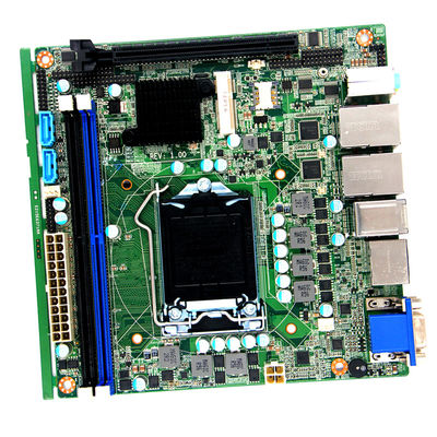 LGA 1151 Mini Itx Motherboard , Tablet PC Motherboard Dual Channel DDR4 Dual LAN