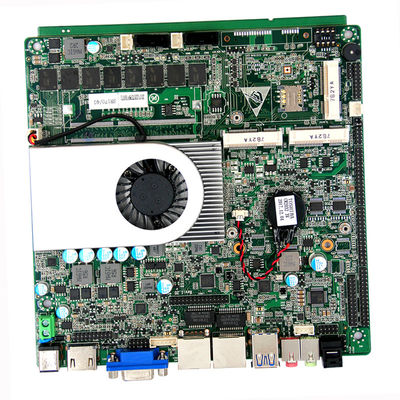 Broadwell I3-5005U i5-5200U Dual Gigabit Ethernet Motherboard 6 Com 2 Lan 4GB Memory