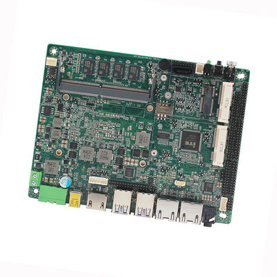 Skylake I3-6100U Mini 3.5 And 4 Inch Motherboard 4GB DDR4 With DP 4K Display 6 COM 2 LAN