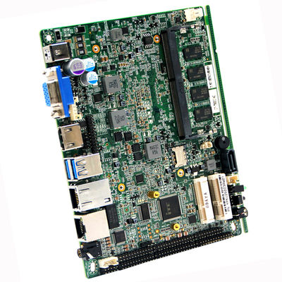Kaby Lake I7-7500U 3.5" Motherboard , Industrial Computer Motherboard 8V-36V Input