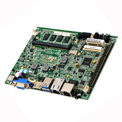Kaby Lake I7-7500U 3.5" Motherboard , Industrial Computer Motherboard 8V-36V Input