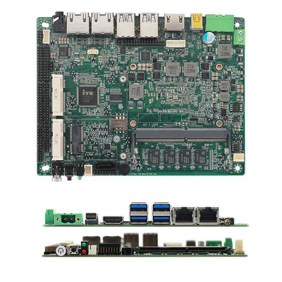 Skylake I3-6100U Mini 3.5 And 4 Inch Motherboard 4GB DDR4 With DP 4K Display 6 COM 2 LAN