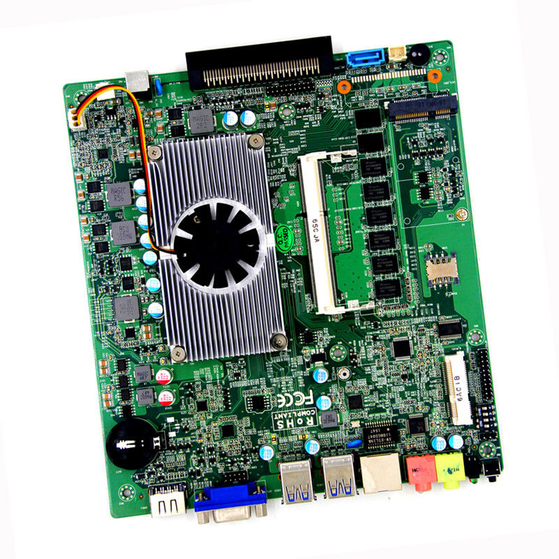 Broadwell-U I3-5005U i5-5200u i7-5500u Mini OPS PC Motherboard Onboard 4GB RS-232 For Electronic Whiteboard